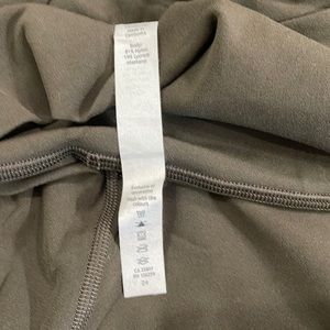 These are Lululemon pants in an olive green color just didn’t like the color